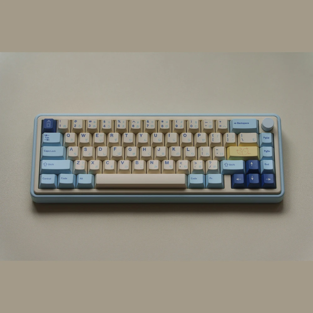 Juego de teclas de yogur GMK de 159 teclas, teclas de perfil de cereza, sublimación de tinte PBT, teclas clon GMK para teclado mecánico MX Switch