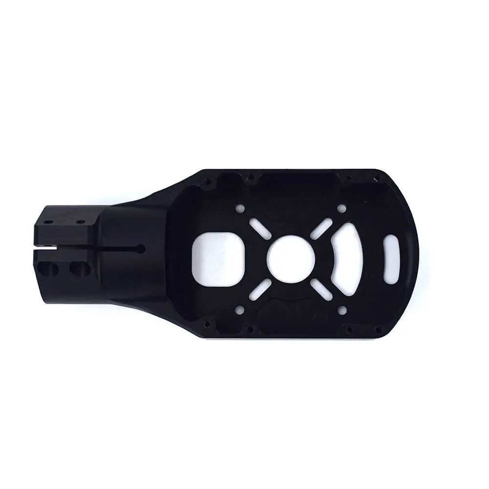 Kit de placa de cubierta de montaje de Motor, protección contra cultivos de fibra de carbono, Base de Motor multieje, color negro/rojo, 40mm - imagen 3