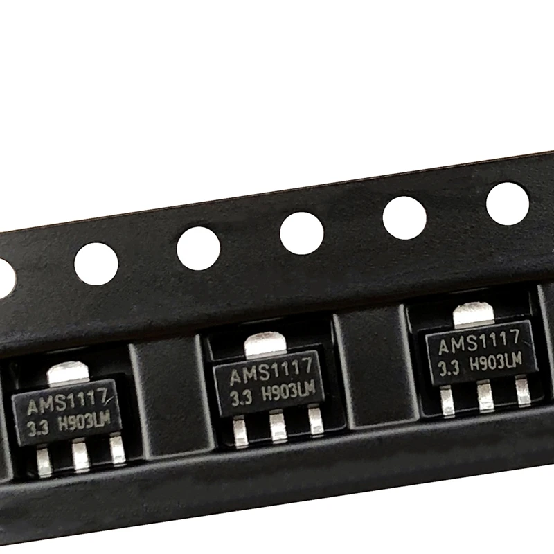Regulador de Voltaje Serie AMS1117 SOT-89 piezas,-100,-1,5,-1,8,-2,5,-3,3,-5,0 - imagen 3