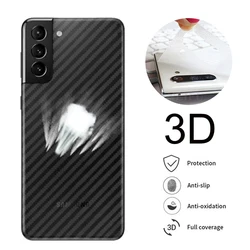 Protector trasero 3D de fibra de carbono Samsung Galaxy S20-S22 Ultra