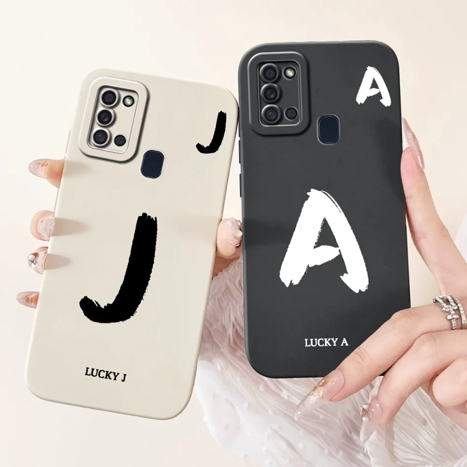Para Samsung A21S funda A217 SM-A217F funda protectora trasera de silicona suave TPU para Samsung Galaxy A21S A 21s carcasa de teléfono a prueba de golpes - imagen 2