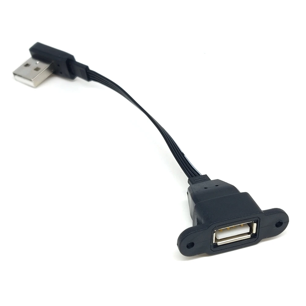 Cable de extensión de impresora con montaje en oreja, montaje de Panel hembra USB 2,0 B macho a USB B - imagen 3