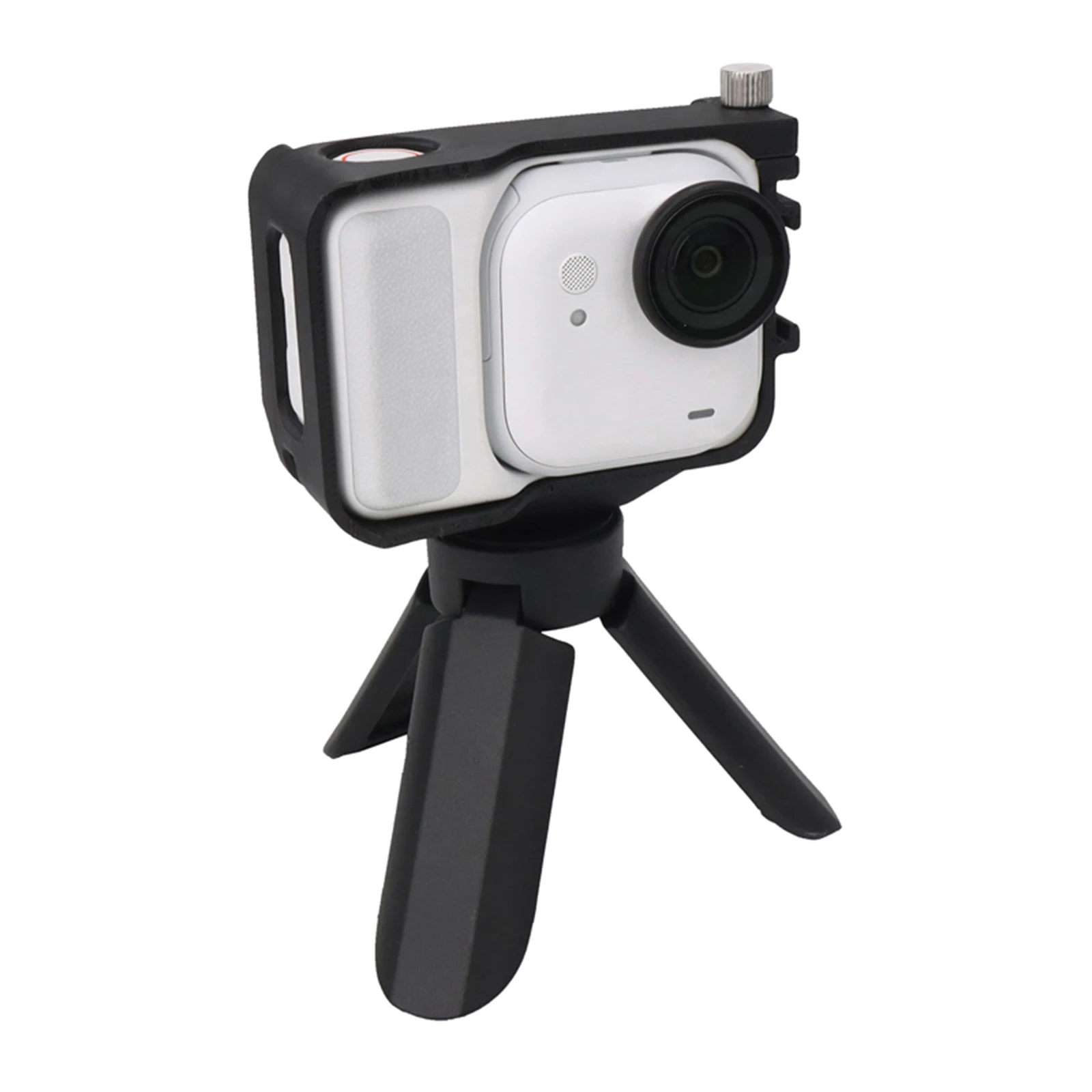 Marco de cámara portátil, marco de protección de expansión a prueba de caídas, montaje de zapata fría, adaptador de tornillo de 1/4 pulgadas para accesorio Insta 360 Go Ultra - imagen 3