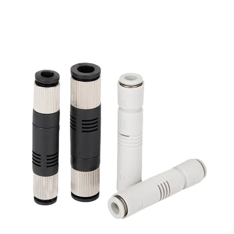 ZV-06 08 ZU05S ZU07S ZU05L ZU07L piezas de mandril neumático de 6mm generador de vacío Tubular recto eyector de presión negativa ZU - imagen 3