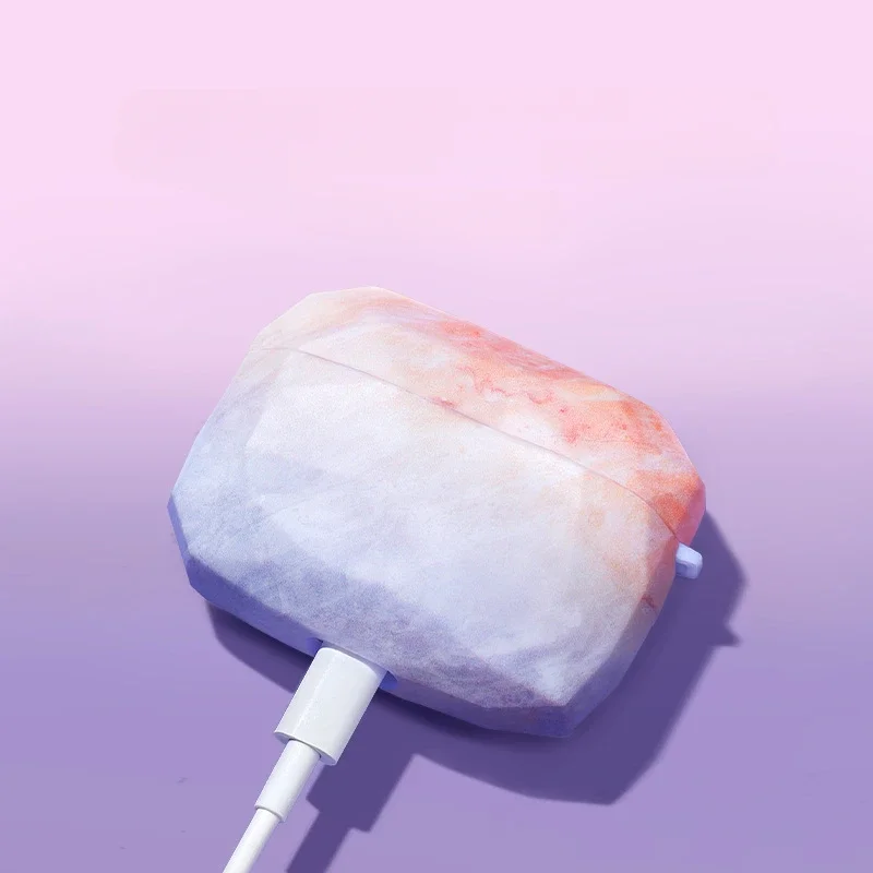 Funda con patrón de diseño para AirPods Pro2 Pro 2 2.a cubierta USB C para AirPods 3 3.a 2 1 Pro Generation con gancho - imagen 4