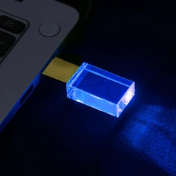 JASTER Pendrive USB LED Azul para portátil y negocio creativo