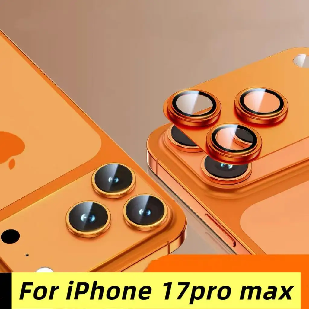 Protección de lente de cámara estéreo ultrafina, 2-3 Uds., para 17 16 15 Pro Max 14 Plus 13 12Mini 17, accesorio Protector de vidrio templado de aire - imagen 2