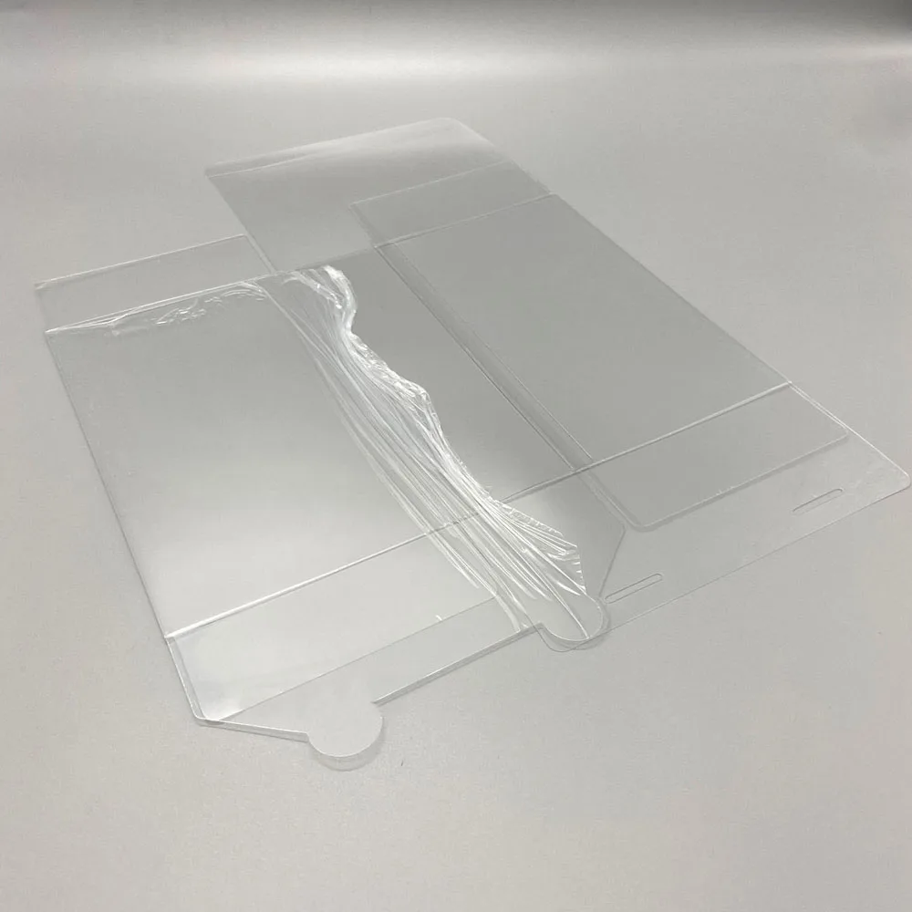 Cubierta protectora transparente de PET para consola de juegos IQUE GBA SP, edición especial, versión limitada, caja de presentación de almacenamiento transparente - imagen 2