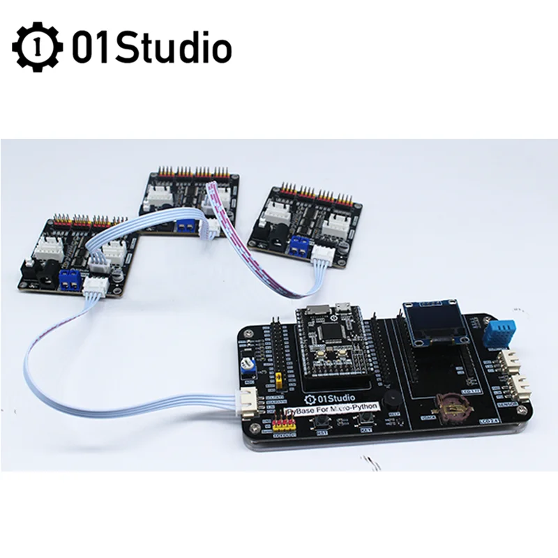 01Studio pyMotors Módulo Servo DC Motor paso a paso Micropython python - imagen 5