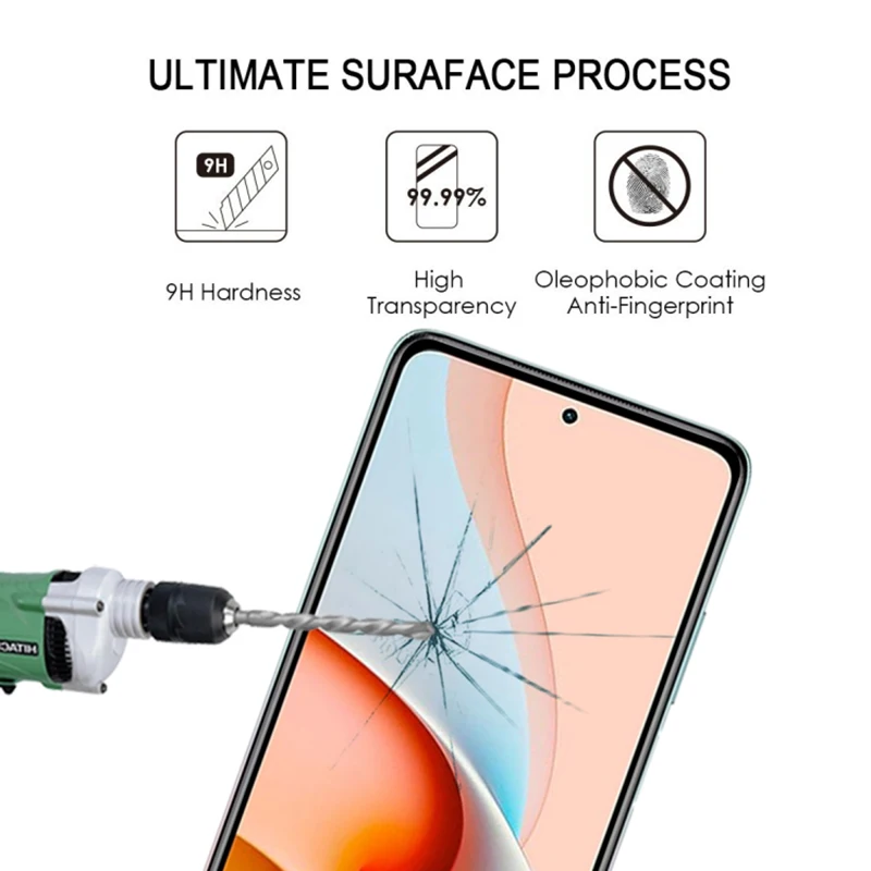 3-1 Uds 3D 9H Protector de pantalla de vidrio templado para Realme C75 C51 C63 C61 C67 5G C35 C33 C31 C25Y C21 C17 C15 C12 C11 C30 vidrio - imagen 3