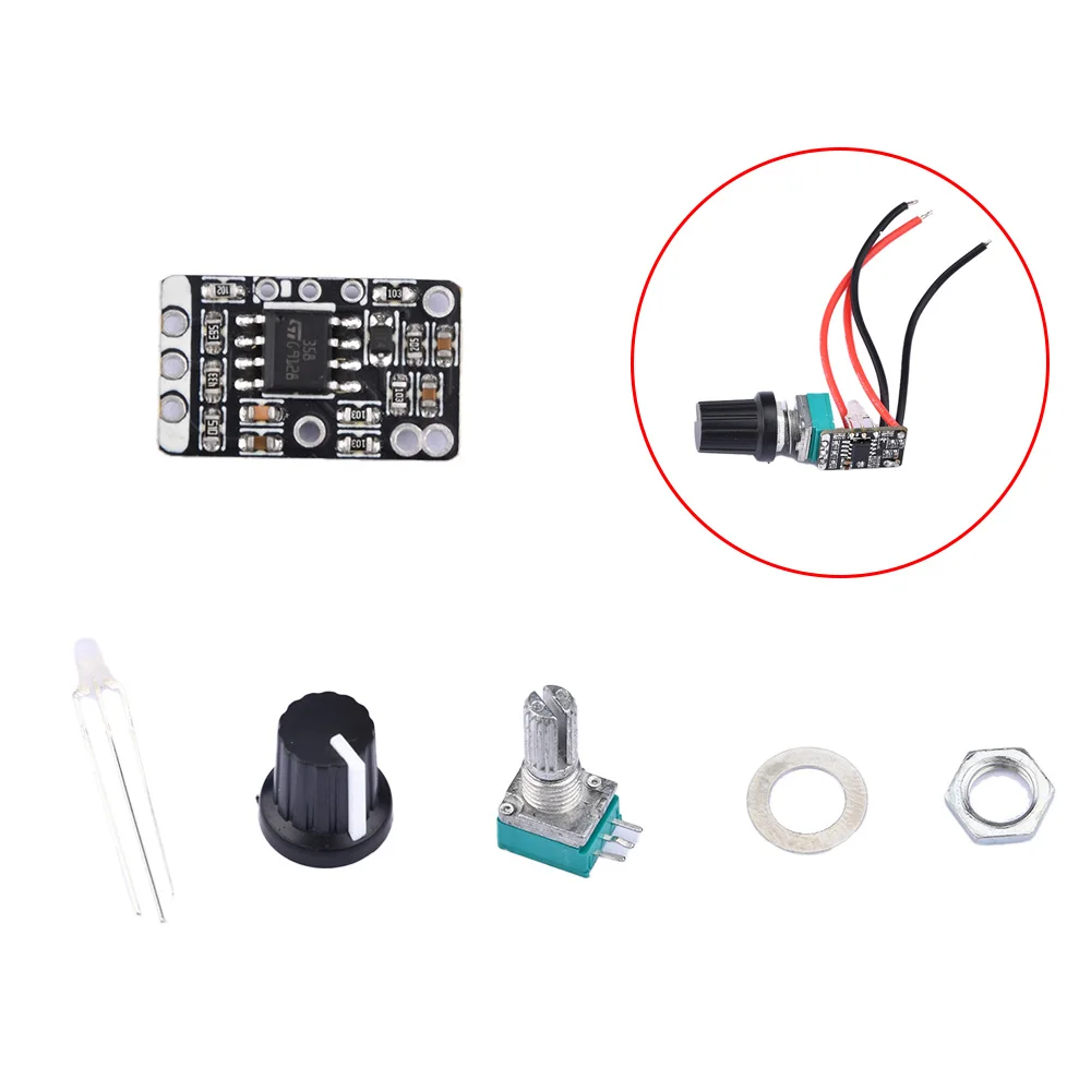 Placa de Control de estación de soldadura DC18 ~ 24V, Kit de bricolaje LED para T12 Core 1.5A ~ 3A 200 ~ 480 ℃, accesorios de soldadura para Estación de soldadura de hierro