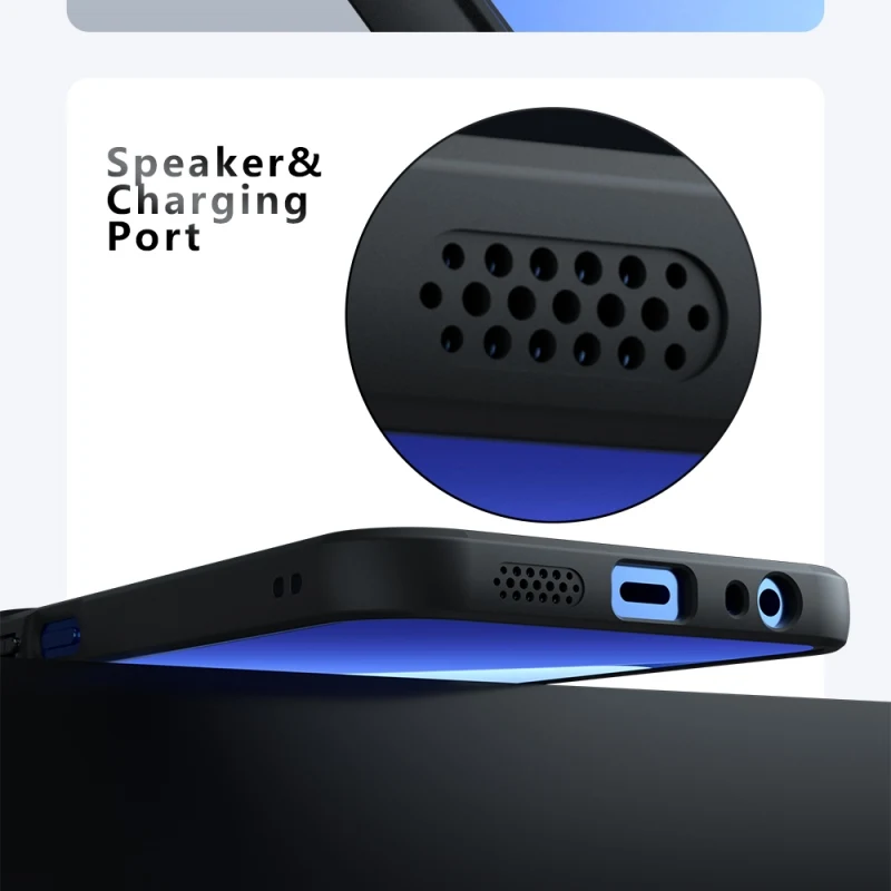 Para cubierta Xiaomi Poco C85 funda Poco C85 Capas nuevo a prueba de golpes teléfono parachoques lente protectora esmerilada transparente Fundas Poco C85 - imagen 4