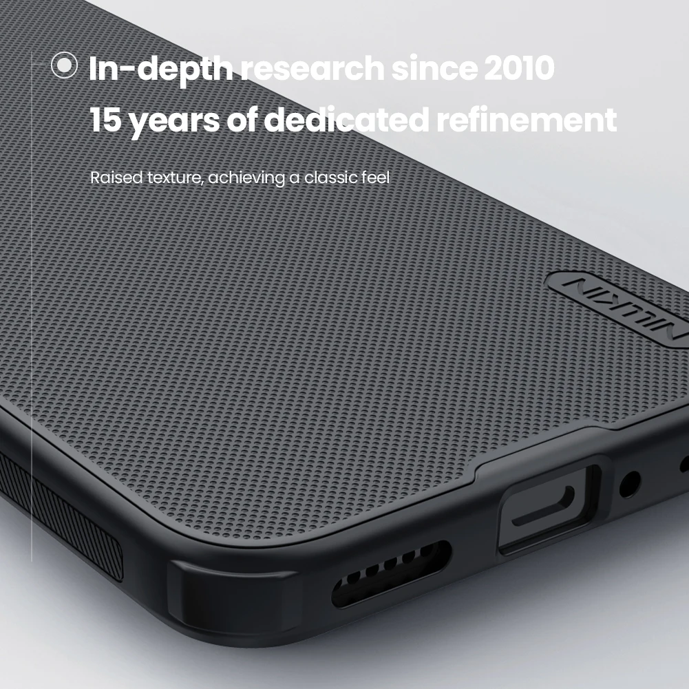 Para Poco F7 funda NILLKIN funda ajustada para Poco F7 funda protectora súper esmerilada magnética cubierta mate para PC - imagen 3