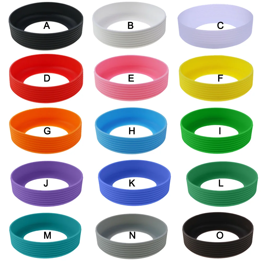 1 unidad de 8,5 CM, 21G, 15 colores, cubierta inferior de copa de silicona suave roscada, funda de anillo resistente al desgaste, antideslizante, buena dureza - imagen 5