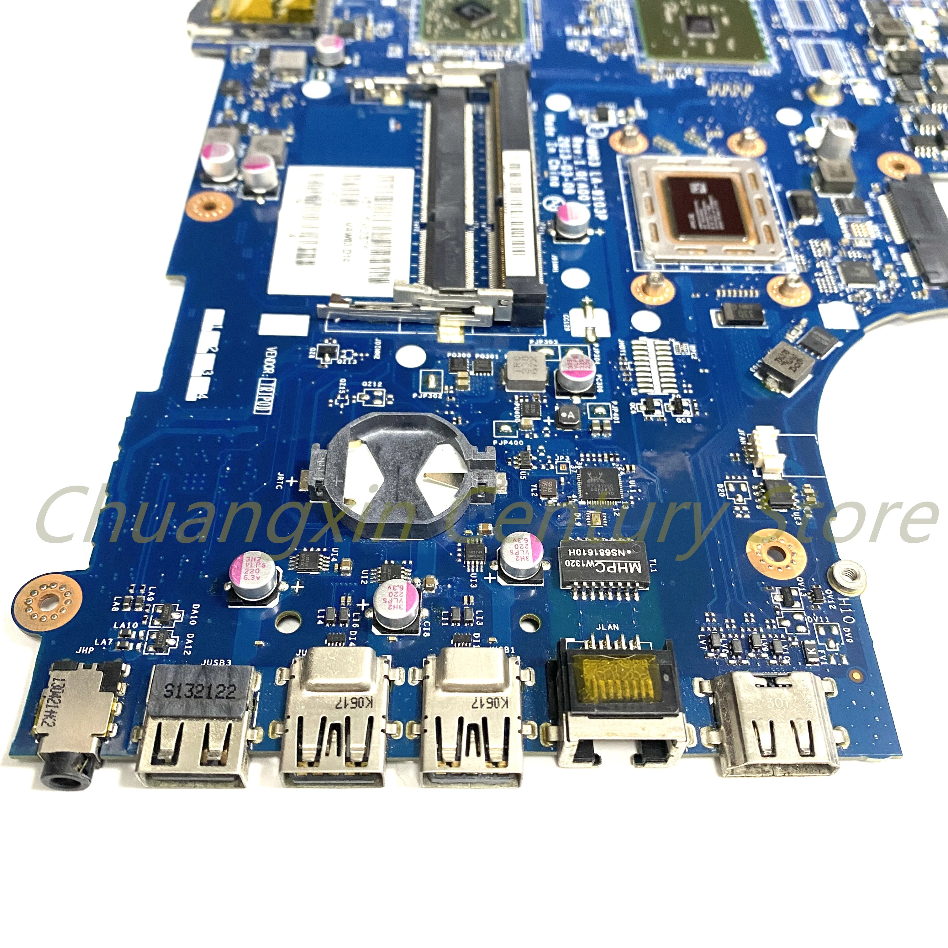 Placa base para portátil Dell INSPIRON M531R 5535, con VAW03 LA-9103P A4, A6, A8, CPU, GPU, original, 100% probada, funciona completamente - imagen 3