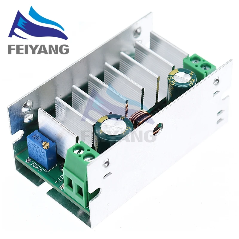 Convertidor de refuerzo de 200W DC-DC, 6-35V a 6-55V, 10A, cargador de voltaje elevador con carcasa - imagen 3