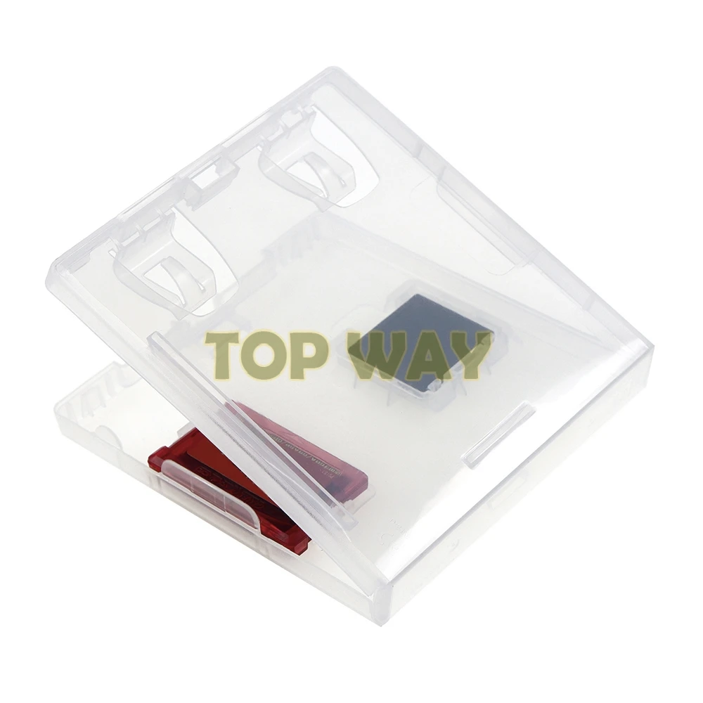Caja de almacenamiento de tarjetas de juego de plástico NDS PP, caja de almacenamiento transparente para NDSI 2DS GBA, carcasa protectora dura a prueba de golpes, 1 ud. - imagen 3