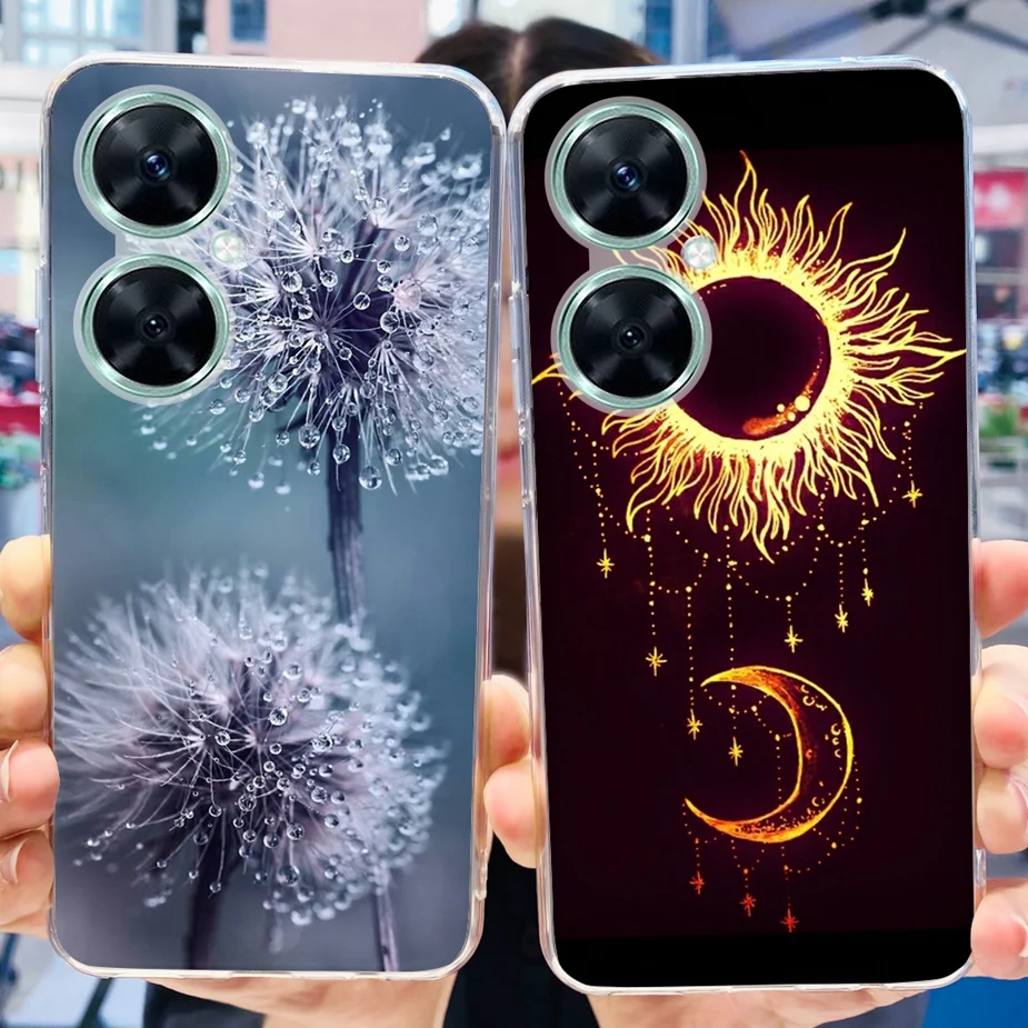 Para Huawei Nova 11i 4G funda MAO-LX9 nueva moda Popular cubierta pintada funda de teléfono de silicona suave para Huawei Nova 11i Nova11i Shell - imagen 2