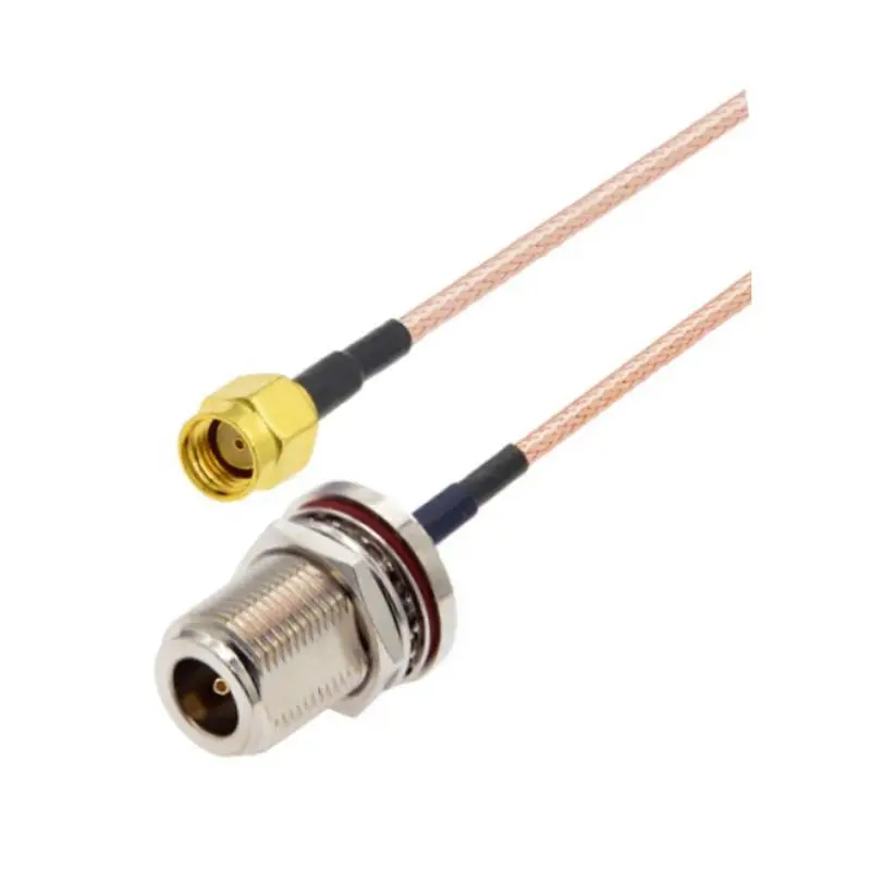 Cable de extensión RG316 N Hembra RP-SMA macho, Conector de cable de antena GSM wifi