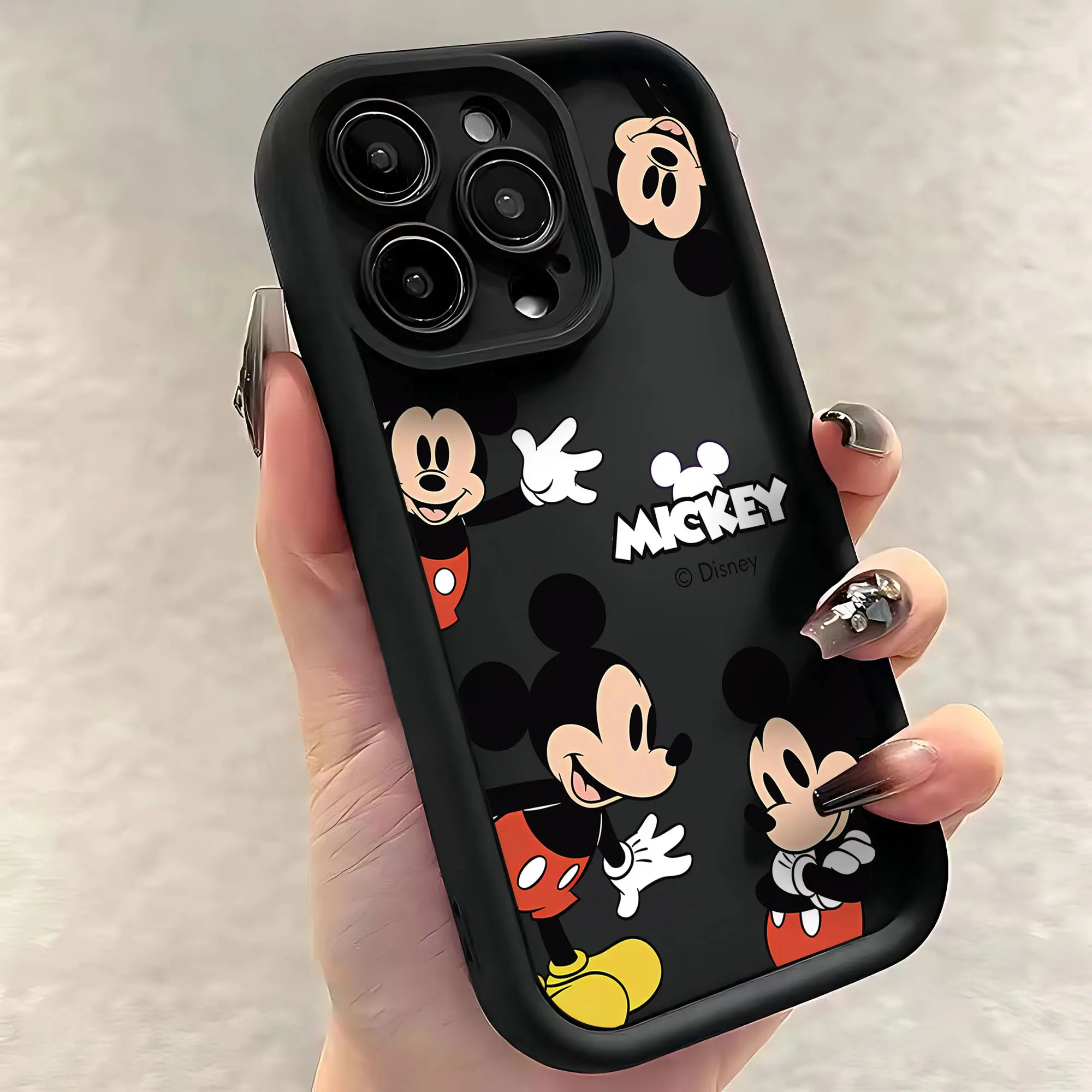 Funda de teléfono Disney Mickey Minnie Mouse para Xiaomi Redmi 9A 9C 10 10C 12 12C K30 K40 K50 Note 10 11 12 13 Pro 5G - imagen 4