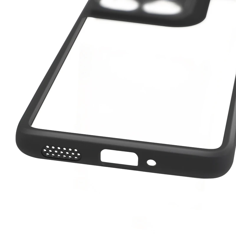 Pour couverture Motorola Moto Edge 60 Pro étui Moto Edge 60 Pro Capas antichoc mat armure Transparent clair Fundas Moto Edge 60 Pro - imagen 2