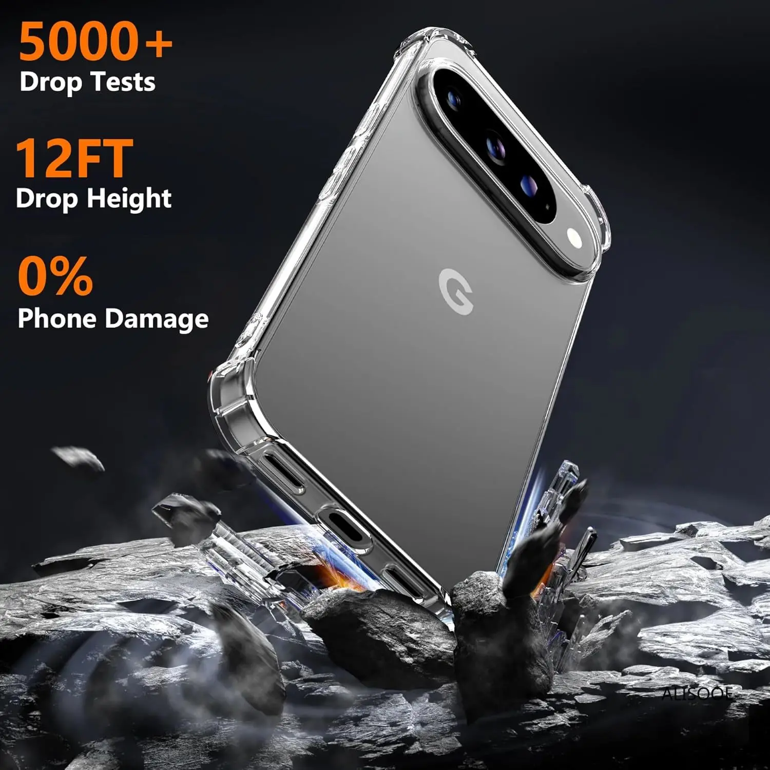 Funda transparente para Google Pixel 10 Pro XL Pixel 10 9 8 7 Funda transparente delgada suave TPU Funda protectora Capa - imagen 4