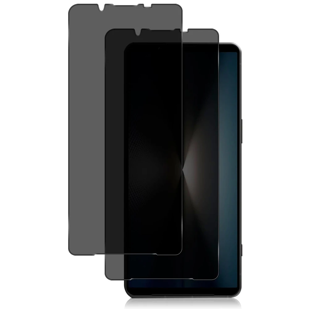 Protector de pantalla de privacidad antideslumbrante de vidrio templado antiespía para Sony Xperia 1 Mark VI 10 5 III IV II Vii - imagen 2