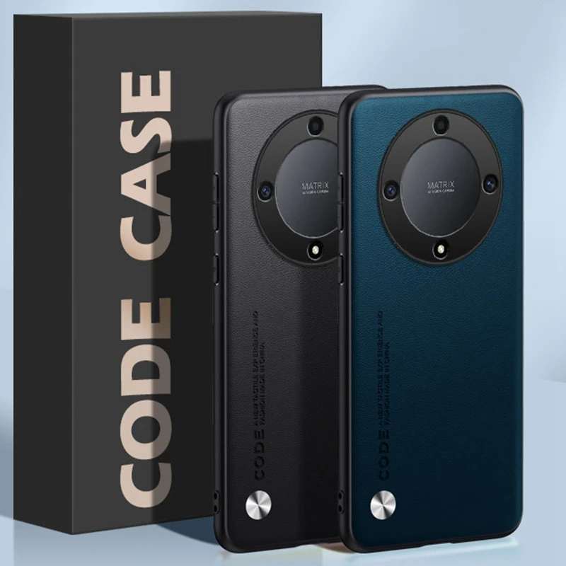 Funda de teléfono de cuero de lujo para Honor Magic 6 Lite 5G, funda protectora de silicona a prueba de golpes para Honor X9B Magic6 Lite 6Lite - imagen 5