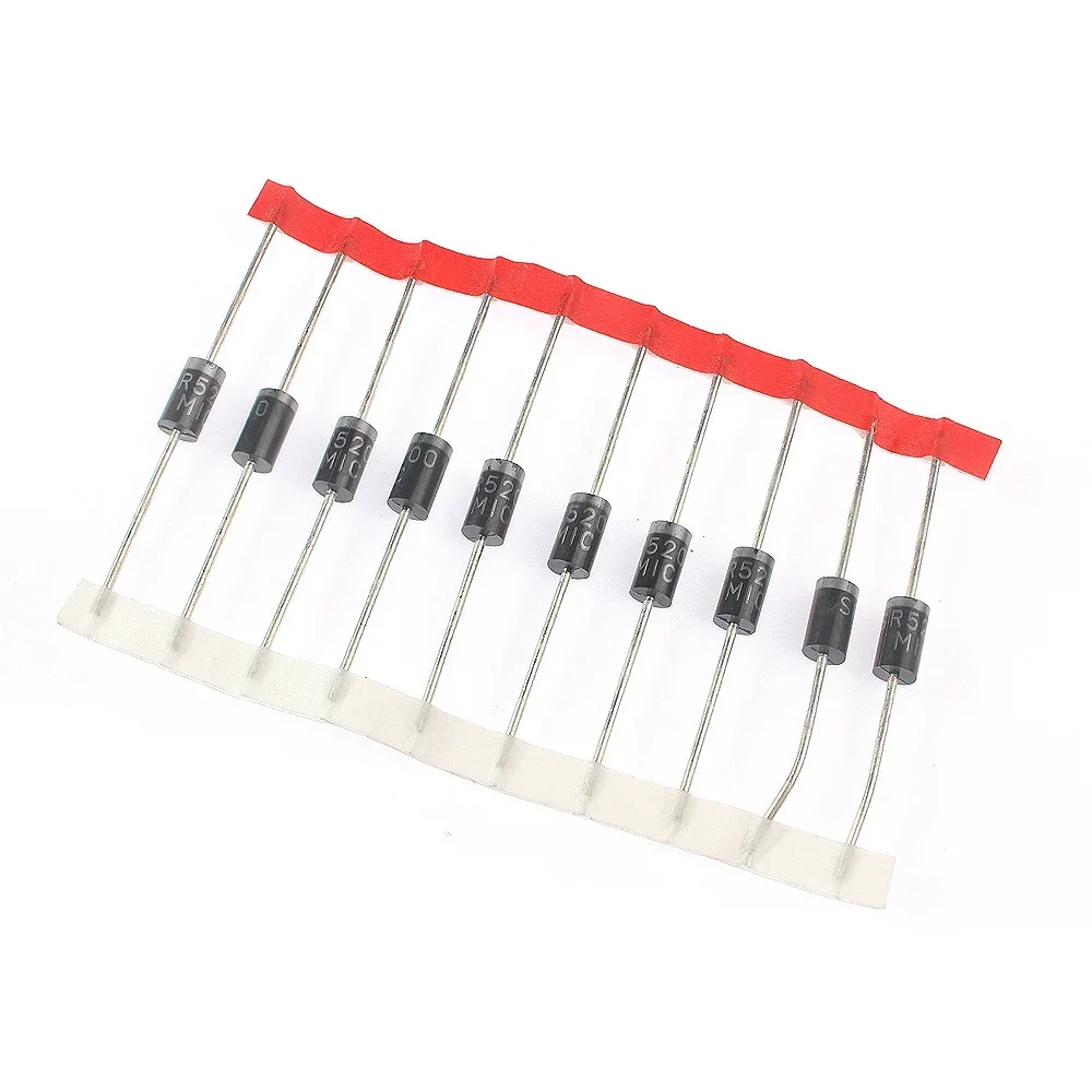 50 Uds diodo Schottky SR3100 SR3200 SR560 SR5100 SR5200 Kit de diodos componentes electrónicos - imagen 4