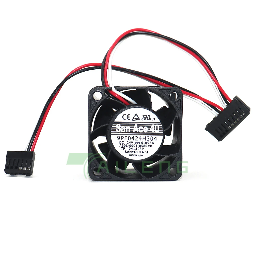 Ventilador para FANUC, para sanyo 9PF0424H304, A90L-0001-0580 # B, DC 24V, 0.095A, 4CM, 40x40x28mm, nuevo
