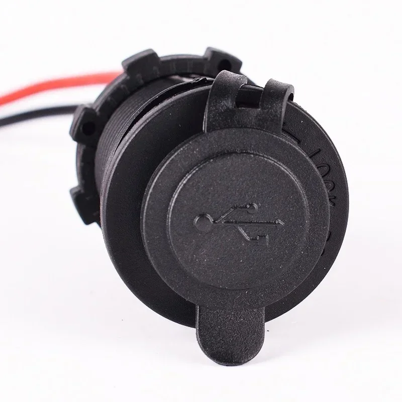 Encendedor de cigarrillos resistente al agua de 12V, enchufe GPS para asiento, cargador de coche USB Dual para coche y motocicleta, cargador de teléfono móvil - imagen 4