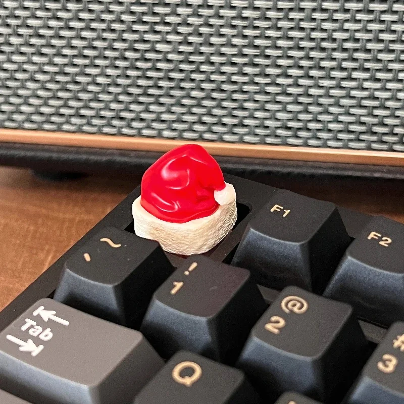 Caperucita Roja navideña, tapa de tecla personalizada de resina, diseño Original, tapa de tecla de punto bonita para regalos de teclado para juegos - imagen 5
