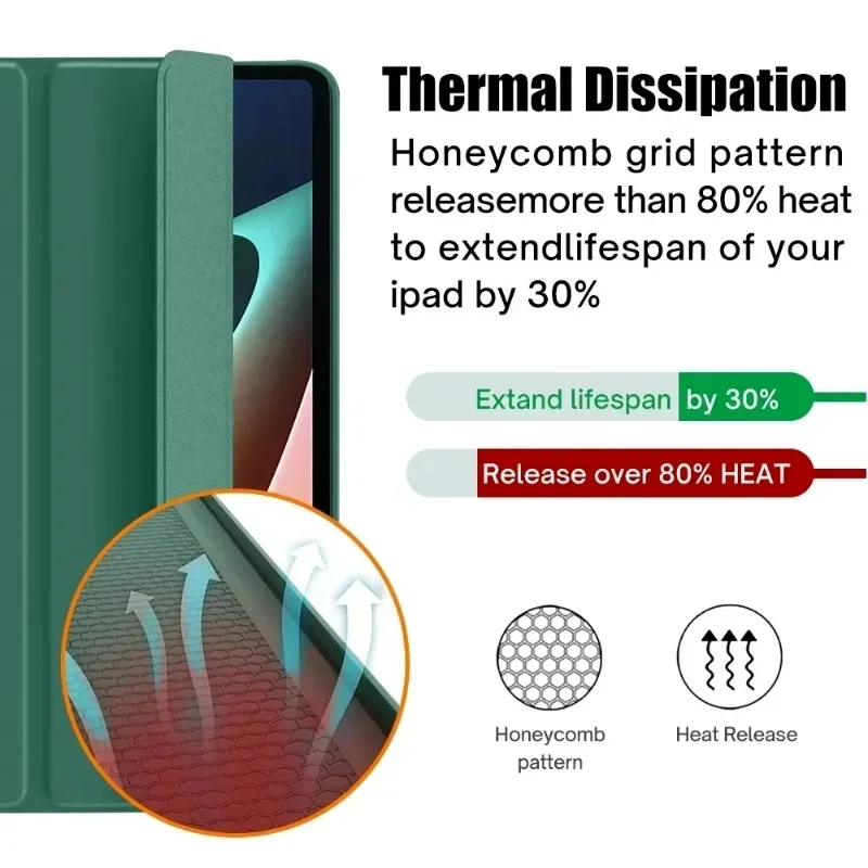 Para Xiaomi Redmi Pad SE funda de 11 pulgadas 2023 funda de suspensión automática funda para redmi pad se 11 "funda con soporte magnético Coque Capa - imagen 5
