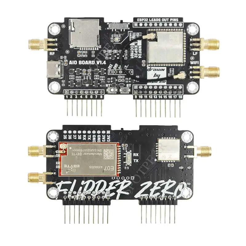 Para módulo de modificación Flipper Zero 3 en 1 NRF24-ESP32-CC1101 Placa de desarrollo multifunción WIFI Sniffer Air Mousejacker - imagen 4