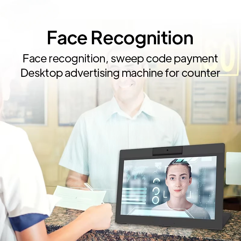 WL1412T Android Tablert L forma 14 pulgadas 10 puntos pantalla táctil POE RJ45 NFC escritorio Android Tablet Pc para comentarios del cliente - imagen 4