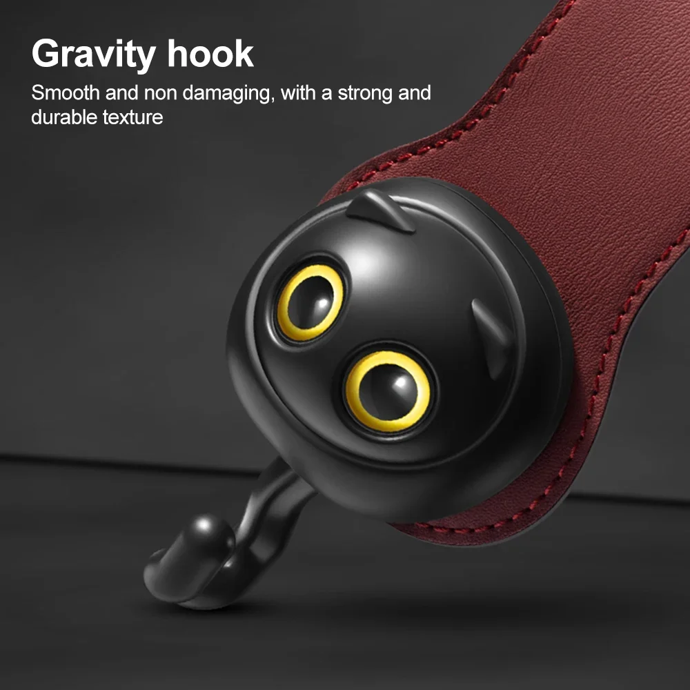 Gancho de coche para asiento trasero de coche, ganchos para reposacabezas, Clip Universal, ganchos de gato, soporte de almacenamiento, accesorios de Interior de coche - imagen 3