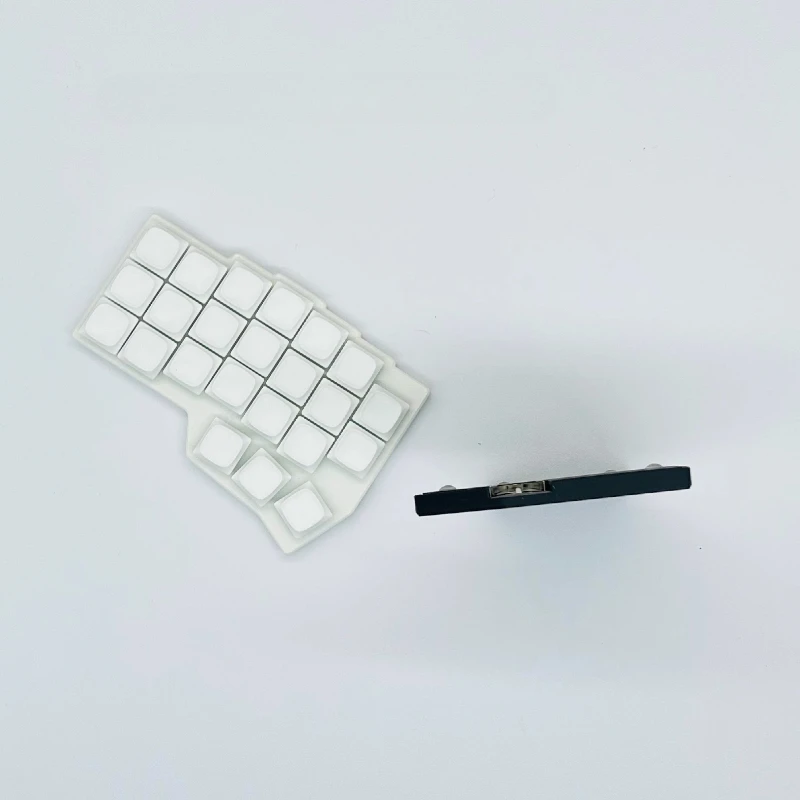 CORNE V4 Kit de teclado dividido inalámbrico de perfil bajo Choc personalizado 2,4G Vial de intercambio en caliente Teclado mecánico ergonómico para juegos Kaih V1/V2 - imagen 2