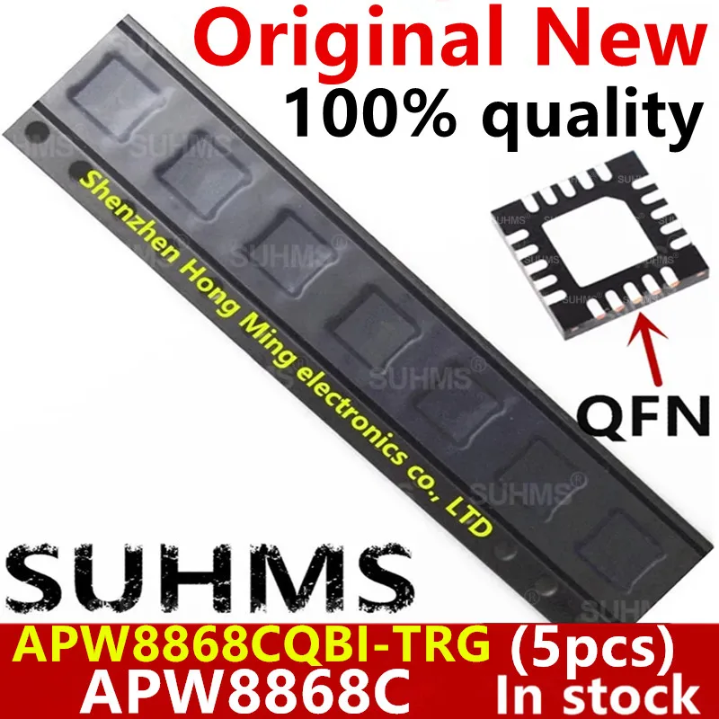 (5 piezas) 100% nuevo APW8868CQBI-TRG APW8868CQBI APW8868C 8868C QFN-20 Chipset