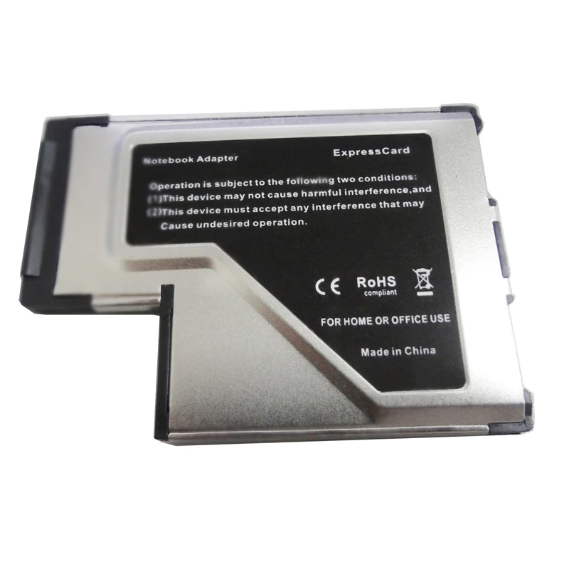 Adaptador de tarjeta exprés USB 3,0 Dual de 2 puertos, concentrador USB de 5Gbps, ranura de 54mm, convertidor PCMCIA para ordenador portátil y Notebook - imagen 3