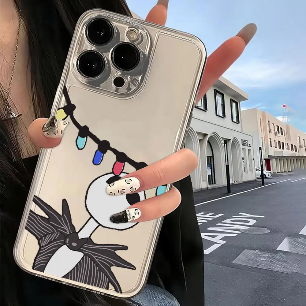 Funda de teléfono The Nightmare before Christmas para OPPO Reno 12F 12 7 11 11F 10 2F 4 8 8T 8Z 7 6Z 6 5 Pro Plus 4G 5G TPU - imagen 3