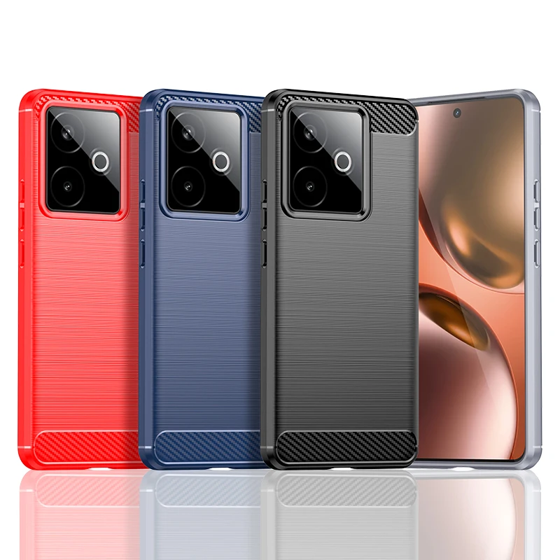 Para Realme GT7 funda Realme GT 7 7T Fundas Coque silicona suave a prueba de golpes protector teléfono parachoques Realme GT 7