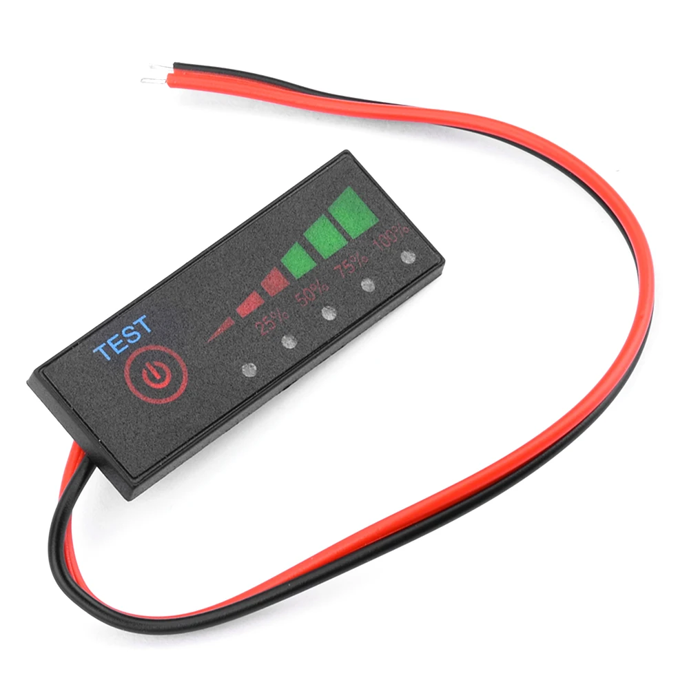 Placa indicadora de capacidad de iones de litio, probador LED de carga, pantalla de potencia, 1S, 3S, 7S, 3,7 V, 4,8 V, 11,1 V, 12,6 V, 29,4 V - imagen 5