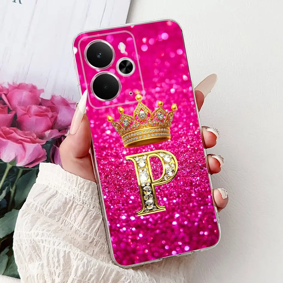 Para Realme 14 5G Funda RMX5075 Funda de silicona suave con letras bonitas Funda de teléfono para Realme 14 Pro Plus Funda Realme14 14T Coque - imagen 4