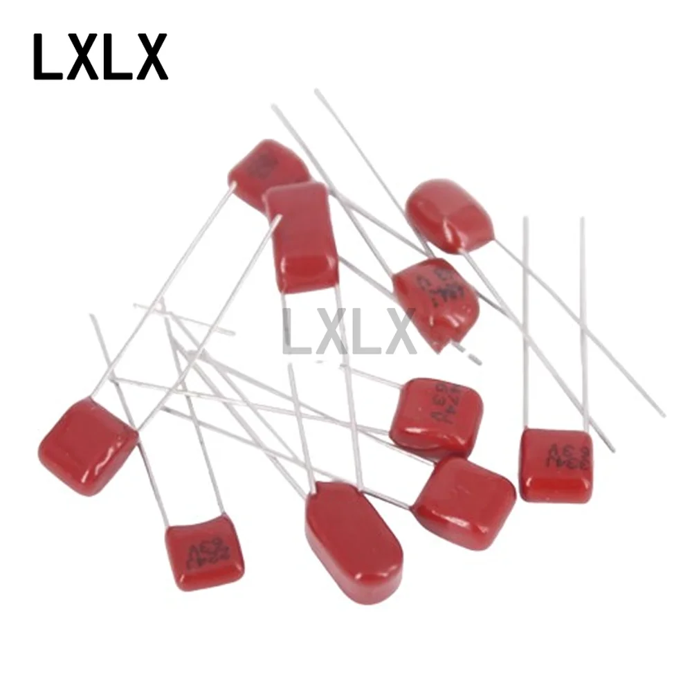 Condensador de película 20 piezas CBB, 63V, 334J, 224J, 104J, 684J, 474J, 105J, P5, paso 5mm - imagen 3