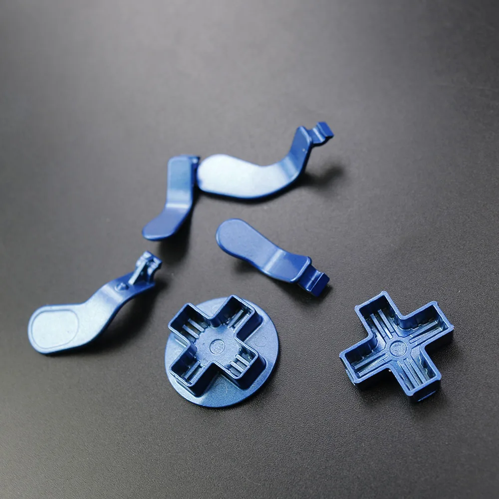 YUXI 1 Juego de empuñaduras de pulgar analógicas para Xbox One Elite Series paletas de Metal para Xbox One Elite 2 piezas botón de disparo - imagen 3