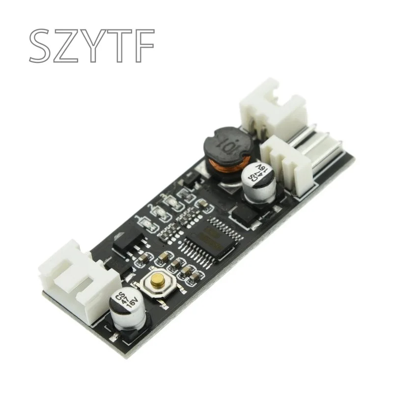 Solo 12V 0,8a DC PWM 2-3 cable ventilador Control de temperatura controlador de velocidad chasis ordenador Módulo de reducción de ruido NTC B 50K 3950 - imagen 2