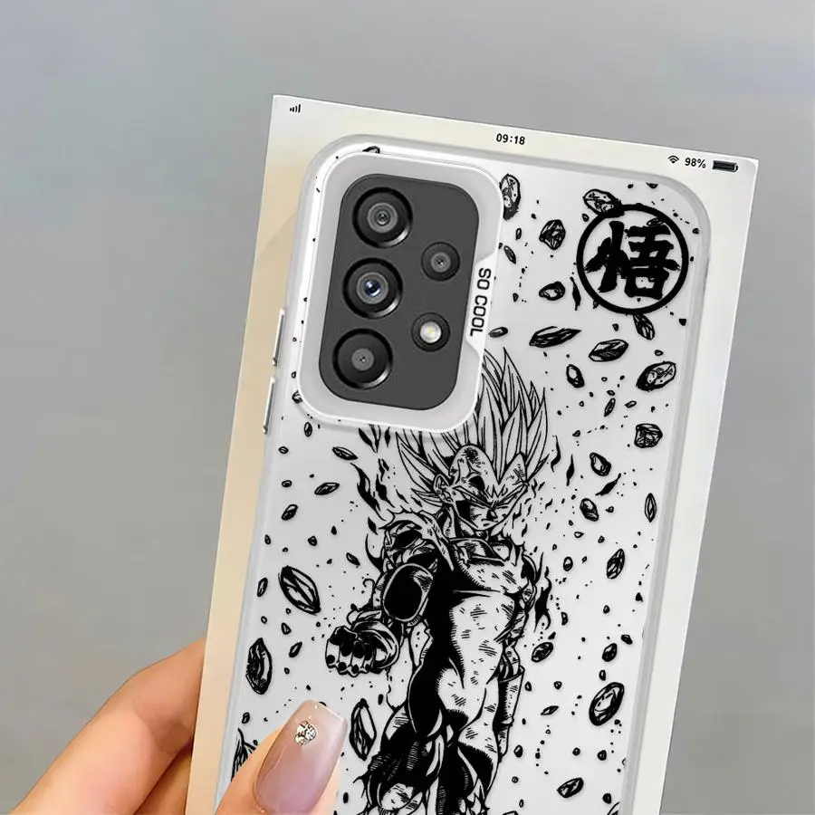 Funda de teléfono genial de Anime para Samsung Galaxy A13 A16 A34 A25 A32 A23 A22 A15 A12 A24 A14 carcasa blanda - imagen 2