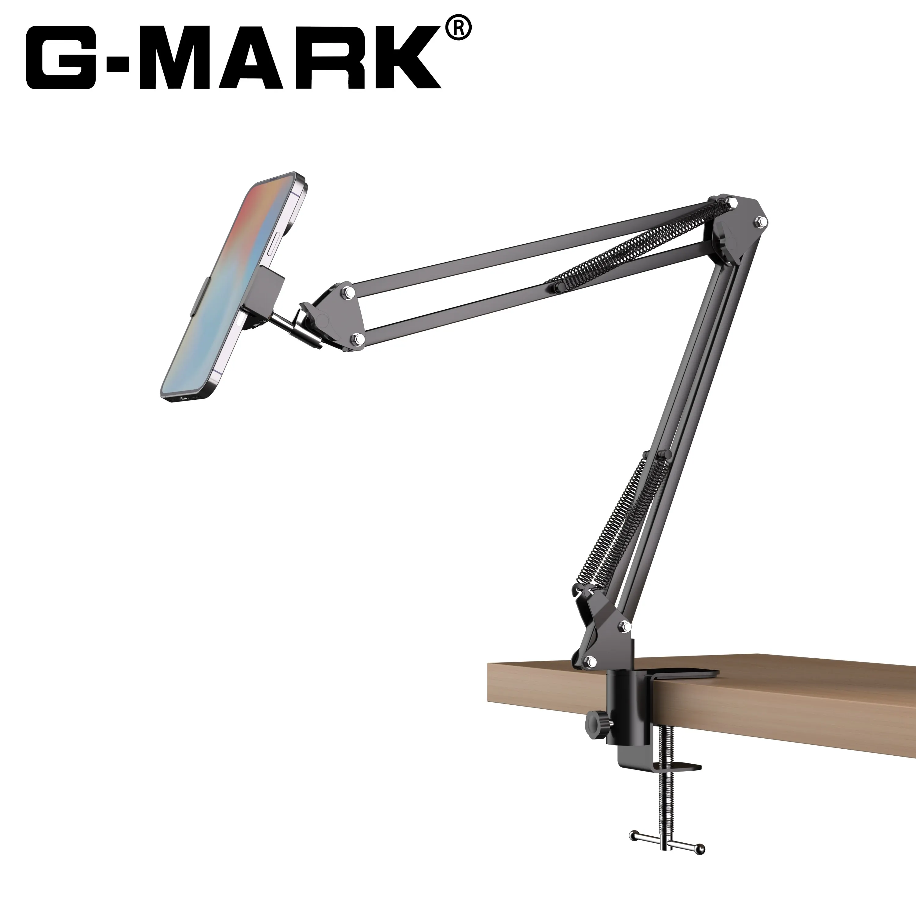 Soporte giratorio de 360 ° para teléfono móvil, abrazadera para tableta, soporte perezoso para escritorio, transmisión de altura ajustable, cocina y dormitorio - imagen 3