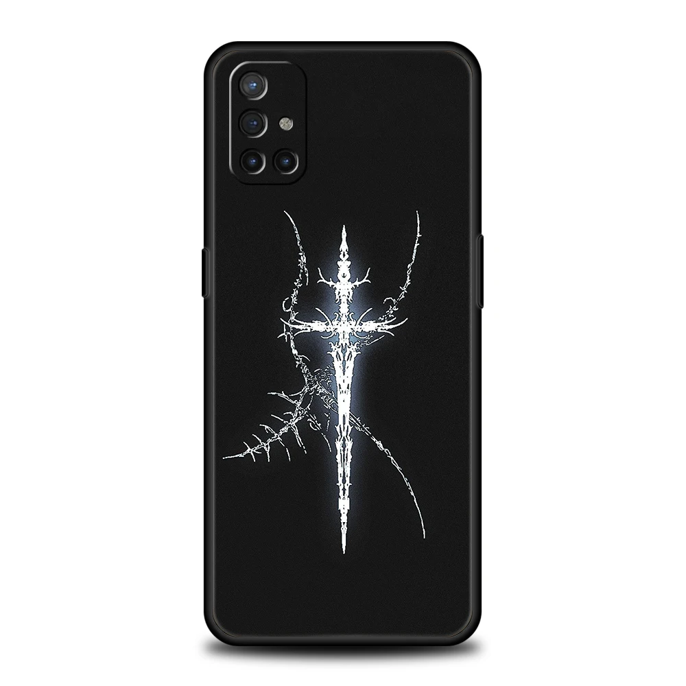 Funda de teléfono para OnePlus 13 12 11 10 9 Pro 9T 13R 12R 10R 9RT 10T 8T 8 Nord 2T CE 2 3 5G N200 N30 cubierta Cyber Sigil línea cruzada - imagen 5