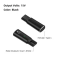 15V-Oval-Black